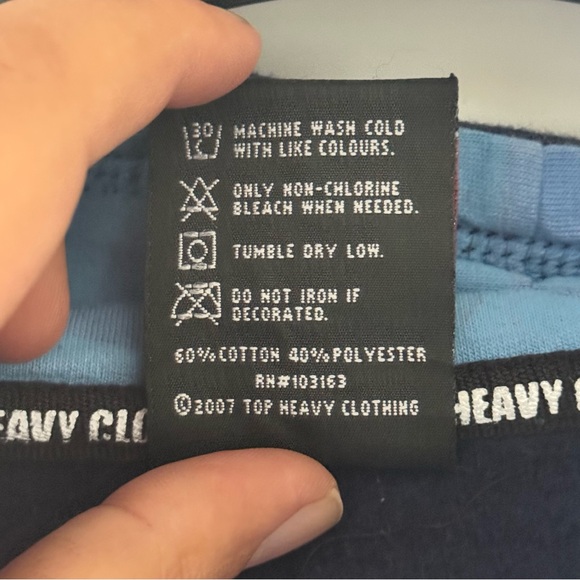 NWT TOP HEAVY Boys Hoodie Zip Up Jacket Y2K Vintage Tribal Dragon Blue Size 4 S - Picture 5 of 8